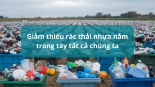 Giảm thiểu rác thải nhựa nằm trong tay tất cả chúng ta