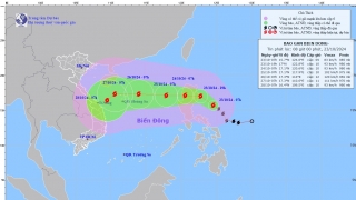 Tin bão gần Biển Đông - cơn bão TRAMI