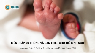 Biện pháp dự phòng và can thiệp cho trẻ sinh non