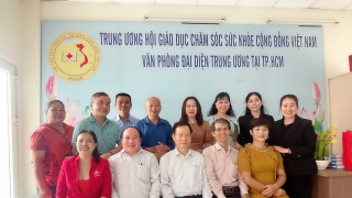 Phó Chủ tịch thường trực VACHE thăm, làm việc với Ban lãnh đạo Văn phòng đại diện Hội tại TP. Hồ Chí Minh