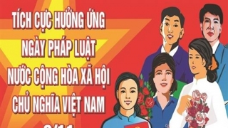 Hưởng ứng “Ngày Pháp luật nước Cộng hòa xã hội chủ nghĩa Việt Nam” năm 2024