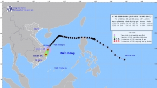 Tin áp thấp nhiệt đới trên Biển Đông (Suy yếu từ cơn bão số 7 - YINXING)