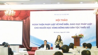 Hoàn thiện pháp luật về phổ biến, giáo dục pháp luật cho người học vùng đồng bào thiểu số