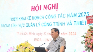 Hội nghị triển khai kế hoạch công tác năm 2025 trong lĩnh vực quản lý công trình và thiết bị y tế