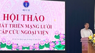 Hội thảo phát triển mạng lưới cấp cứu ngoại viện