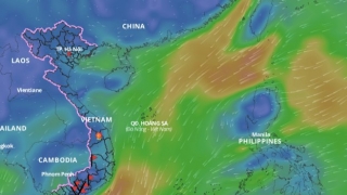 Dự báo diễn biến thời tiết xấu trên biển