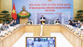 Thủ tướng chủ trì Hội nghị toàn quốc tháo gỡ khó khăn, vướng mắc, thúc đẩy phát triển nhà ở xã hội