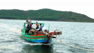 Bình Thuận: Lai dắt tàu cá bị nạn vào bờ an toàn, 15 thuyền viên sức khỏe ổn định