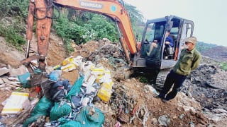 Thái Nguyên: Phát hiện, buộc tiêu hủy gần 1 tấn chân gà rút xương, cá nục không đảm bảo chất lượng