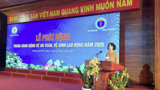 Lễ phát động hưởng ứng Tháng hành động quốc gia về An toàn, vệ sinh lao động năm 2025 trong ngành Y tế