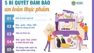 5 bí quyết đảm bảo an toàn thực phẩm