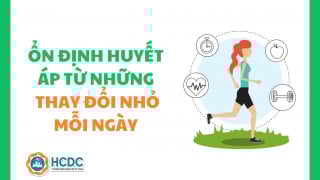 Ổn định huyết áp từ những thay đổi nhỏ mỗi ngày