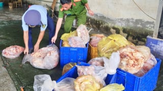 Hà Giang: Ngăn chặn trên 3,9 tấn thực phẩm đông lạnh không đảm bảo an toàn thực phẩm