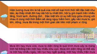 Cảnh báo mưa lớn, ngập lụt, sạt lở đất khu vực Bắc Bộ, Bắc Trung Bộ và hướng dẫn kỹ năng an toàn đến người dân