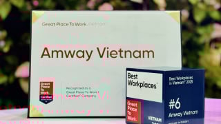 Amway đứng Top 6 'Nơi làm việc xuất sắc hàng đầu Việt Nam 2025'