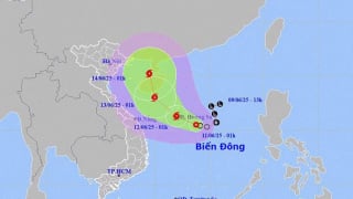 Dự báo thời tiết ngày 11/6: Áp thấp nhiệt đới mạnh lên thành bão, mưa lớn ở Trung Bộ và Tây Nguyên
