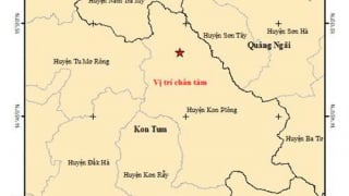 Kon Tum: Xảy ra trận động đất có độ lớn 3.8 tại huyện Kon Plông
