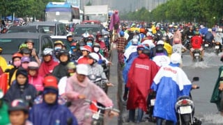 Dự báo thời điểm tập trung mưa dông ở Nam Bộ