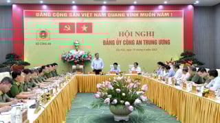 Tổng Bí thư Tô Lâm dự Hội nghị Đảng ủy Công an Trung ương 6 tháng đầu năm 2025