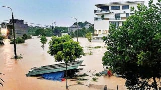 Thái Nguyên: Xảy ra ngập úng nhiều nơi do mưa lớn kéo dài