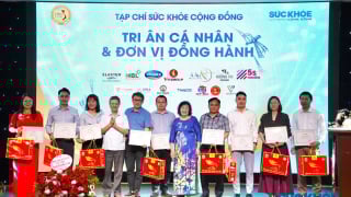 Genova được Tạp chí Sức Khỏe Cộng Đồng vinh danh vì những đóng góp tích cực cho cộng đồng