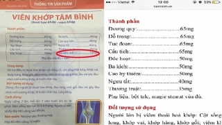 Dược phẩm Tâm Bình sử dụng dược liệu có độc trong sản phẩm Viêm khớp Tâm Bình