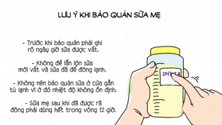 Cách bảo quản sữa mẹ giữ được nguyên chất dinh dưỡng