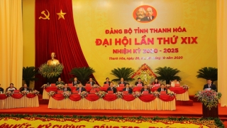 Khai mạc Đại hội đại biểu Đảng bộ tỉnh Thanh Hóa lần thứ XIX, nhiệm kỳ 2020- 2025