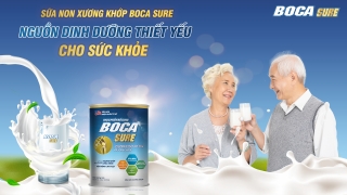 BocaSure hỗ trợ chăm sóc xương khớp và sức khỏe toàn diện cho mọi người