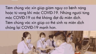 Infographic 'Sự thật về vắc xin COVID-19'