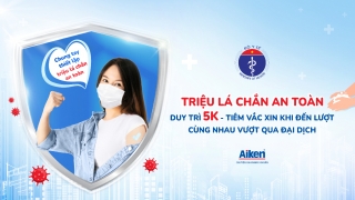 Bộ Y tế phát động Chương trình hưởng ứng “Triệu lá chắn an toàn 5K + Vaccine”