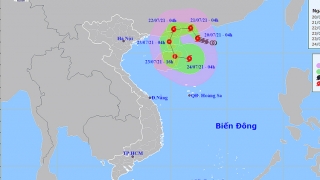 Bão số 3 giật cấp 12, bắc Biển Đông sắp có sóng cao 6m