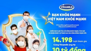 Chiến dịch 'Bạn khỏe mạnh, Việt Nam khỏe mạnh' của Vinamilk hoàn thành với nhiều kết quả ấn tượng