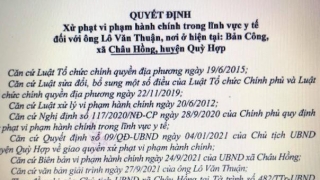 Nghệ An xử phạt 15 triệu đồng thanh niên bỏ trốn khi đang cách ly y tế tại nhà