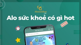 Mua sắm các sản phẩm chăm sóc sức khỏe cùng Alosuckhoe.vn