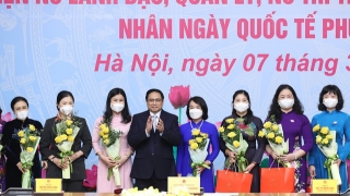 Bài phát biểu của Thủ tướng Chính phủ Phạm Minh Chính tại buổi gặp mặt đại diện nữ tiêu biểu nhân ngày Quốc tế Phụ nữ 8/3