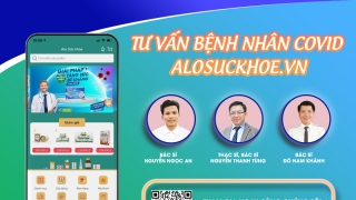 Sàn Alosuckhoe.vn đồng hành cùng F0 điều trị tại nhà