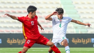 Tỷ số 0-0 trong trận U23 Việt Nam gặp U23 Iraq