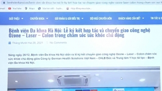 !Bệnh viên đa khoa Hà Nội đang coi thường pháp luật và sức khỏe của bệnh nhân?