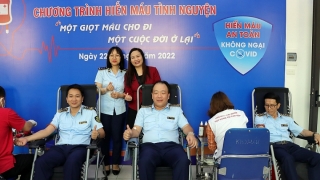 Chương trình hiến máu tình nguyện của Tổng Cục Quản lý thị trường