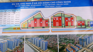 Bắc Giang tập trung đẩy nhanh tiến độ thực hiện các dự án đầu tư xây dựng nhà ở xã hội dành cho công nhân