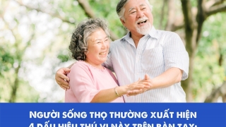 4 dấu hiệu xuất hiện trên bàn tay của người sống thọ