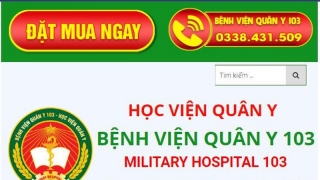 Cảnh báo trang mạng xã hội giả mạo Bệnh viện Quân y 103