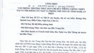 Nghệ An ban hành công điện chủ động ứng phó với bão Ma-on