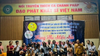 Nhiều hoạt động ý nghĩa đến với trẻ em khó khăn dịp Trung thu của Chi hội GDCSSKCĐ Tài Hoa Trẻ