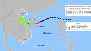 Bão số 6 sẽ đổ bộ đất liền từ Thanh Hóa - Quảng Bình trong 48 giờ tới