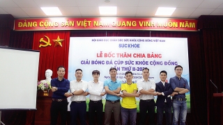 'Giải bóng đá Cúp Sức Khoẻ Cộng Đồng lần thứ II - 2022': Sức khoẻ - Đoàn kết - Phát triển