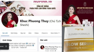 Sản phẩm Glow serum Brightening & Radlance của Công ty SheShi có dấu hiệu hàng giả, liệu có bị thu hồi tiêu hủy?