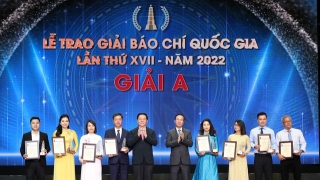 Lễ trao Giải báo chí quốc gia lần thứ XVII-năm 2022