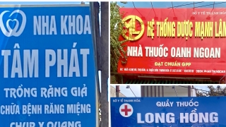 Triệu Sơn (Thanh Hóa): Hàng loạt phòng khám ngang nhiên hoạt động không phép